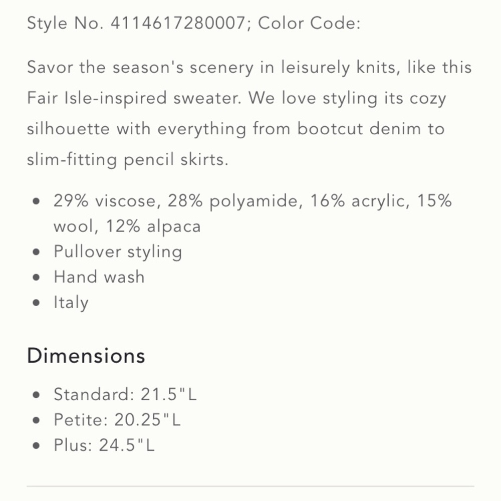 Anthropologie Fabiana Sweater-NWT never worn! - Picture 11 of 11
